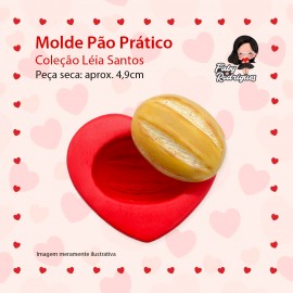 Molde de silicone Pão Prático - Léia Santos