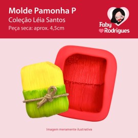 Molde de Silicone Pamonha P - Léia Santos
