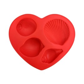 Molde de Silicone Conchas 1 - Léia Santos