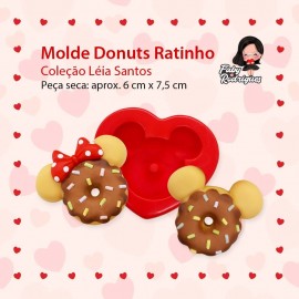 Molde Donuts Ratinho