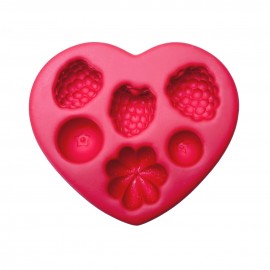 Molde De Silicone Love Frutinhas  - Leia