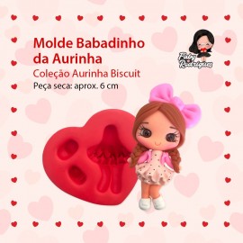 Molde de Silicone Babadinho da Aurinha - Aurinha