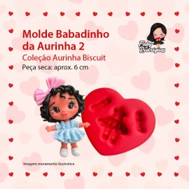 Molde De Silicone Babadinho da Aurinha 2 - Aurinha