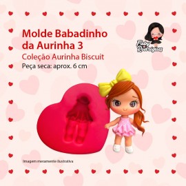 Molde De Silicone Babadinho da Aurinha 3 - Aurinha