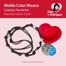 Molde de Silicone Colar Moana - Pandinha