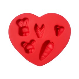 Molde de Silicone Acessorios da Pascoa 2 - Pandinha