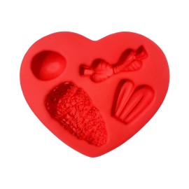 Molde de Silicone Acessorios da Pascoa 1 - Pandinha