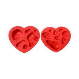 Molde de Silicone Coelho Deitado na Cenoura - Pandinha