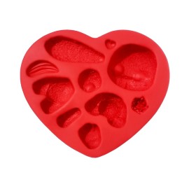 Molde de Silicone Coelho Amoroso Texturizado - Pandinha