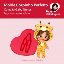 Molde de silicone Corpinho Perfeito - Gaby Nunes