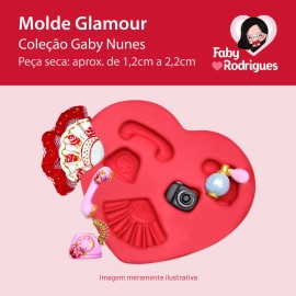 Molde de silicone Glamour - Gaby Nunes