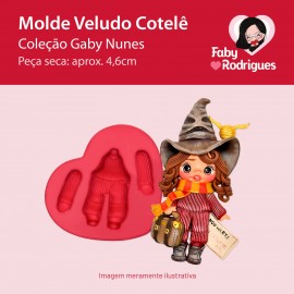 Molde de silicone Veludo Cotelê - Gaby Nunes