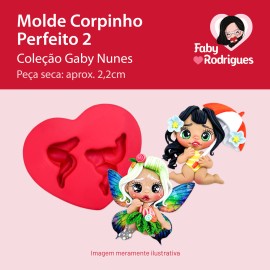 Molde de silicone Corpinho Perfeito 2 - Gaby Nunes