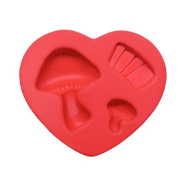 Molde de Silicone Acessórios Alice 1 - Jamille Cristina