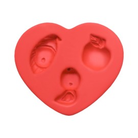 Molde de Silicone Acessórios Branca de Neve - Jamille Cristina