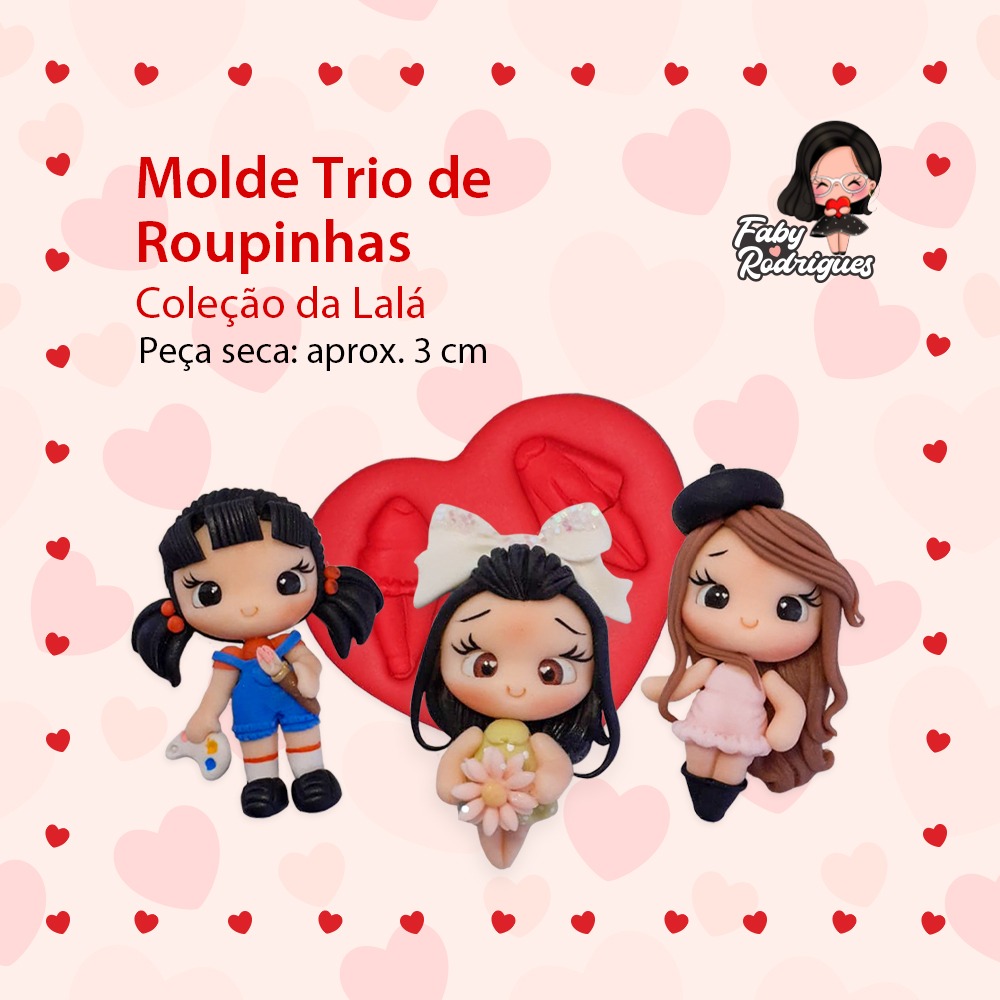 Molde Trio De Roupinhas