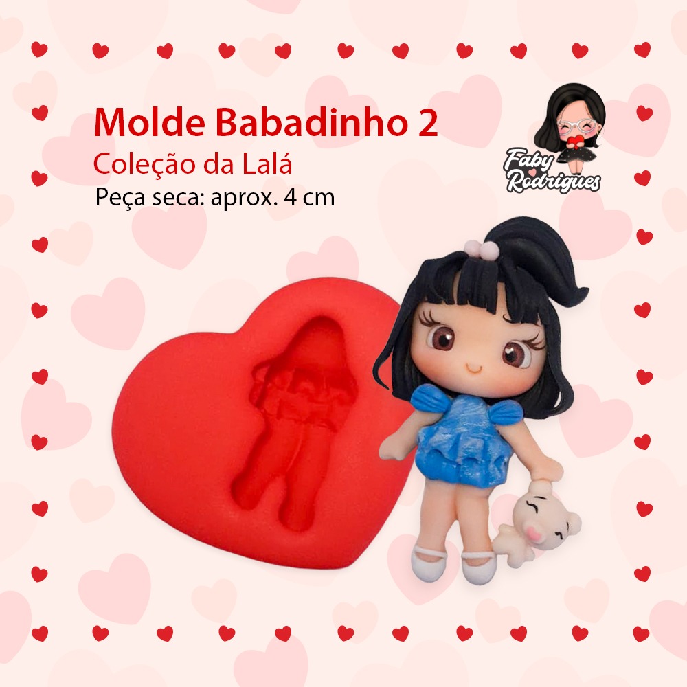 Molde de Silicone Babadinho 2 - Lalá