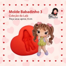 Molde de Silicone Babadinho 3 - Lalá