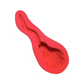 Molde de silicone Vassoura Encantada - Lilly Artes em Biscuit