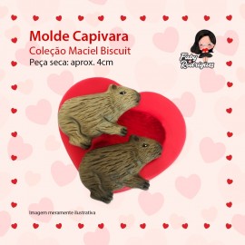 Molde De Silicone Capivara - Maciel