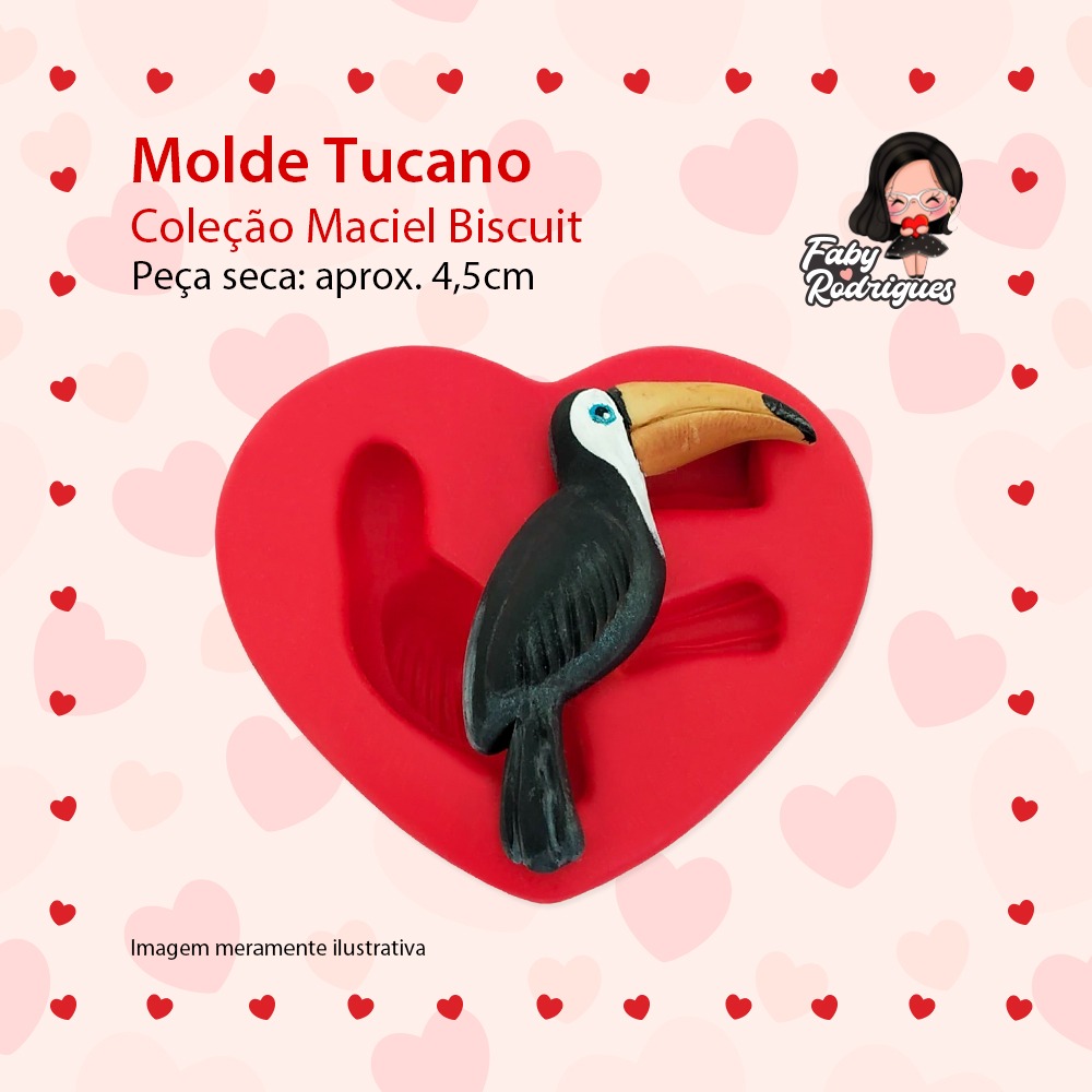 Molde De Silicone Tucano - Maciel