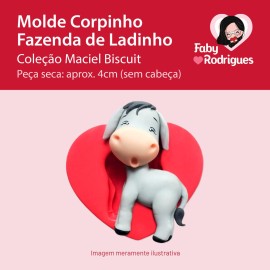 Molde De Silicone Corpinho Fazenda de Ladinho - Maciel