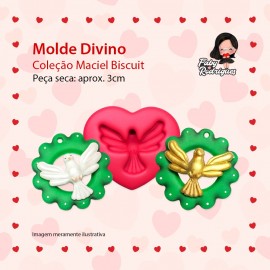 Molde De Silicone Divino - Maciel