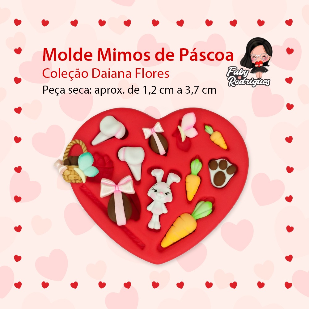 Molde Mimos De Páscoa