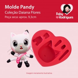 Molde de silicone Pandy - Daiana Flores