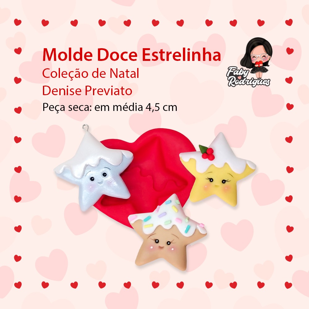 Molde Doce Estrelinha