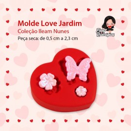 Molde Love Jardim