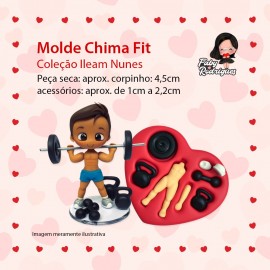 Molde De Silicone Chima Fit - Ileam Nunes