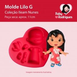 Molde de Silicone Lilo G - Ileam Nunes