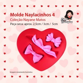 Molde De Silicone Naylacinhos 4 - Nayane Matos