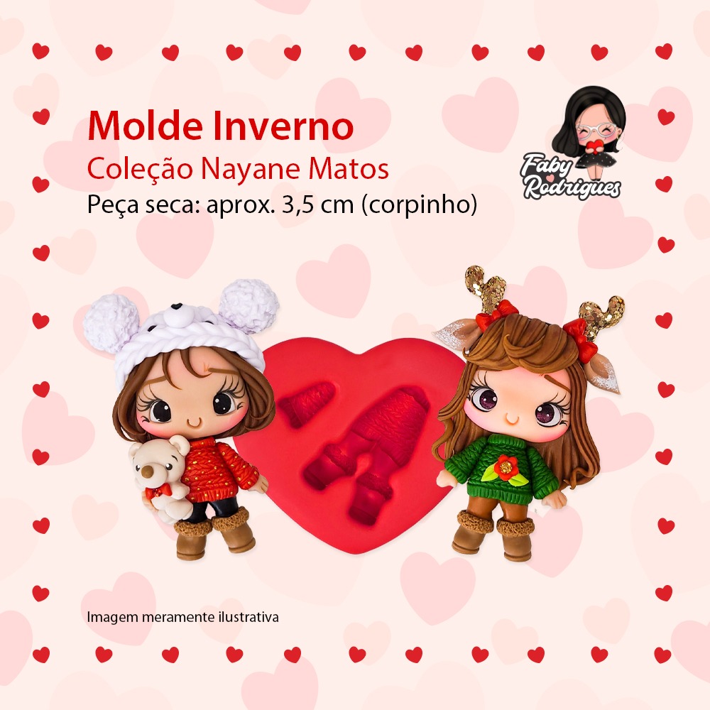 Molde De Silicone Inverno