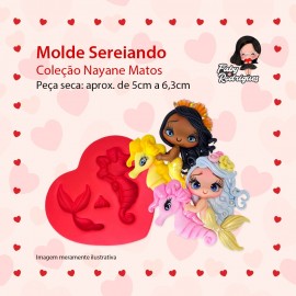 Molde De Silicone Sereiando