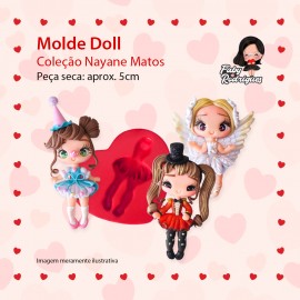 Molde de silicone Doll - Nayane Matos