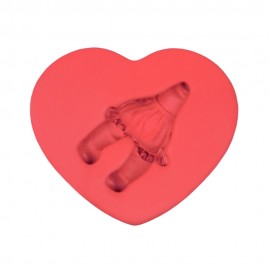 Molde de silicone Baby Shortinho - Nayane Matos