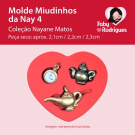 Molde de silicone Miudinhos da Nay 4 - Nayane Matos
