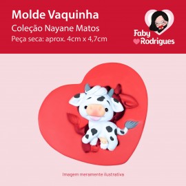 Molde de silicone Vaquinha - Nayane Matos