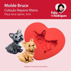 Molde de silicone Bruce - Nayane Matos