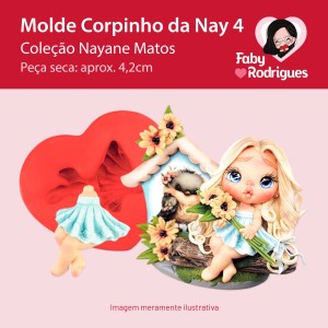 Molde de silicone Corpinho da Nay 4 - Nayane Matos