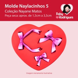 Molde de silicone Naylacinhos 5 - Nayane Matos