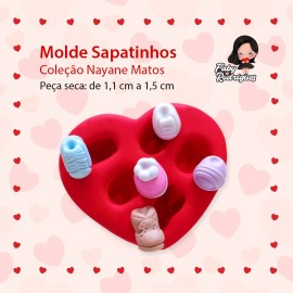 Molde Sapatinhos