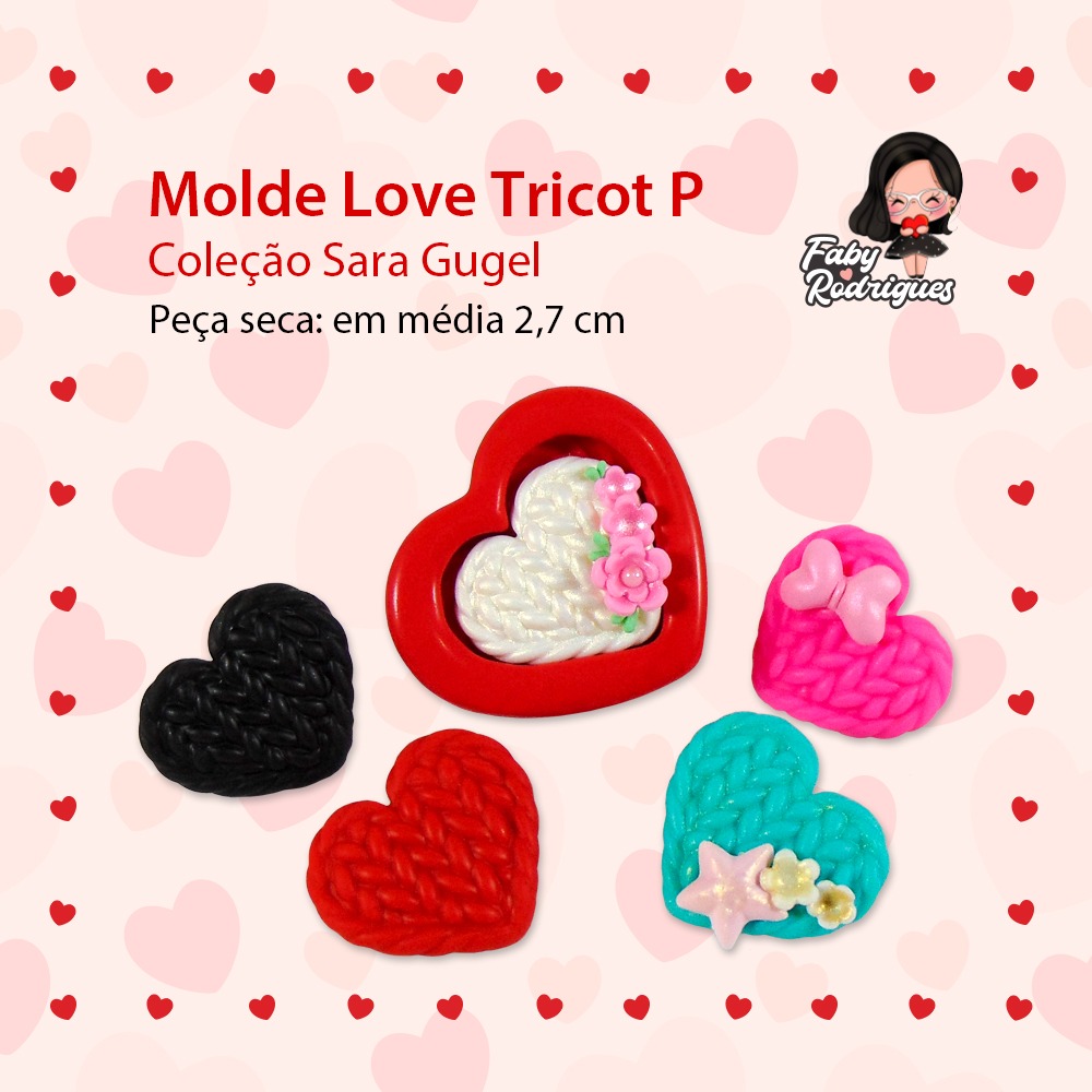 Molde Love Tricot P