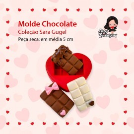 Molde de Silicone Chocolate - Sarajoara