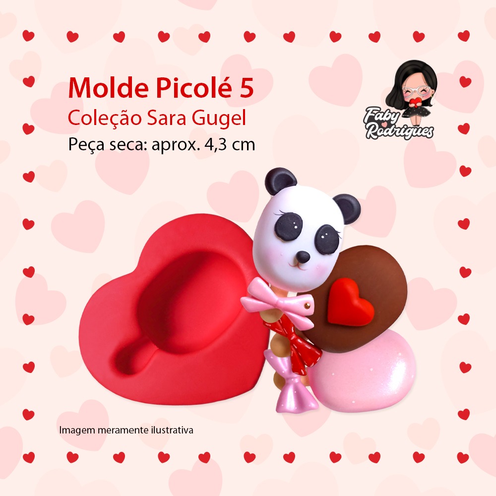 Molde De Silicone Picolé 5 - Sarajoara