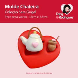 Molde De Silicone Chaleira - Sarajoara