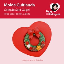 Molde De Silicone Guirlanda - Sarajoara