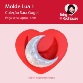 Molde De Silicone Lua 1 - Sarajoara